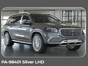 メルセデス・マイバッハ GLS 600 シルバー LHD (ミニカー)