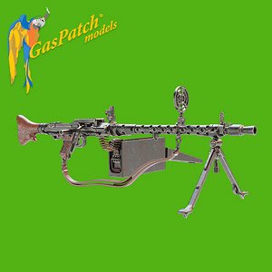 MG34 初期型 w/ベルトフィード (2丁セット) (プラモデル)