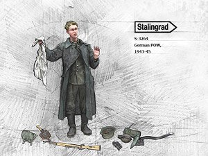 WWII ドイツ 投降する兵士＃2 1944-45 (プラモデル)