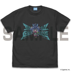 Uma Musume Pretty Derby Twin Turbo`s Turbo Engine at Full Throttle! T-Shirt Sumi XL (Anime Toy)