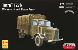 Tatra T27b Wehrmacht and Slovak Army (Plastic model)