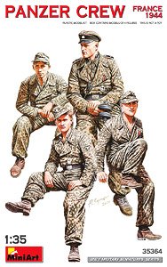 Panzer Crew. France 1944 (Plastic model)