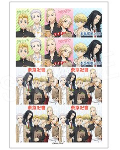 Tokyo Revengers Print Sticker Style Sticker Sheet Snack Ver. (Anime Toy)