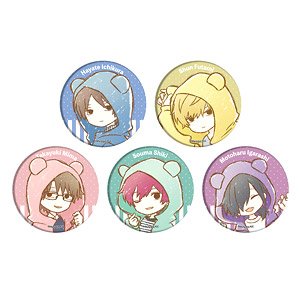 缶バッジ 「クールドジ男子」 04 こぐまパーカーver. ボックス (グラフアートイラスト) (5個セット) (キャラクターグッズ)