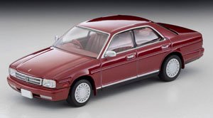 TLV-N289a Nissan Gloria V30E Brougham (Red) (Diecast Car)