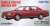 TLV-N289a Nissan Gloria V30E Brougham (Red) (Diecast Car) Package1