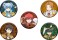 暗殺教室 描き下ろし缶バッジコレクション 仮面舞踏会ver. (5個セット) (キャラクターグッズ) 商品画像1 サムネイル
