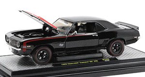 1969 Chevrolet Camaro SS 396 - Gloss Black (ミニカー)