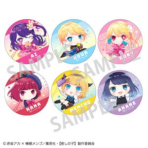 Oshi no Ko Trading Metal Can Badge Okkochi (Set of 6) (Anime Toy)