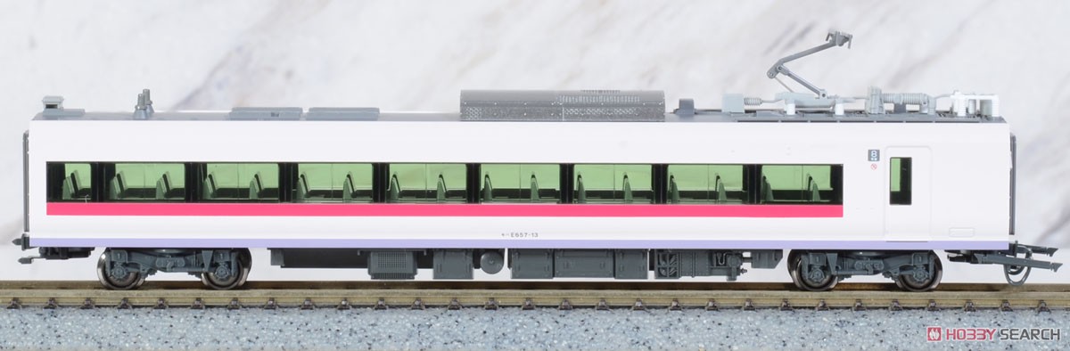 Series E657 `Hitachi, Tokiwa` Six Car Standard Set (Basic 6-Car Set) (Model Train) Item picture7