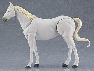 figma Wild Horse (White) (PVC Figure)