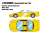 Honda NSX (NA2) Type T 2001 New Indy Yellow Pearl (Diecast Car) Other picture1