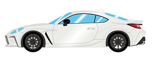 Toyota GR86 (RZ) 2021 クリスタルホワイトパール (ミニカー)