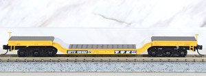 109 00 144 (N) Heavyweight Depressed-Center Flat Car TTX RD# QTTX) 130532 (Model Train)