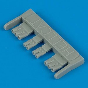 F6F-3 Hellcat Exhaust (for Hasegawa) (Plastic model)