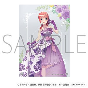 映画 五等分の花嫁 披露宴 アクリルパネル 中野二乃 (キャラクターグッズ)