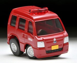 ChoroQ Q`s QS-04b Subaru Sambar Van (Fire Command Vehicle) (Choro-Q)