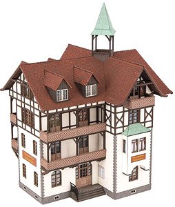 63407 (N) Laser Cut Romantic Hotel `Schonblick` (Unassembled Kit) (Model Train)