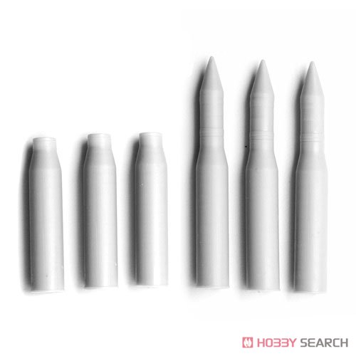 WWII ドイツ 7.5cm KwK 40/StuK 40 L/48 砲弾(3発入) 空薬莢付 (プラモデル) その他の画像3