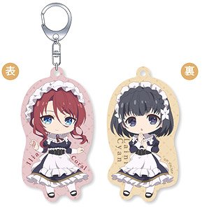 転生王女と天才令嬢の魔法革命 オモテウラァクリル イリア&レイニ (キャラクターグッズ)