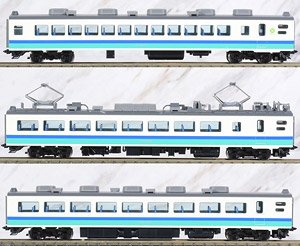 J.R. Limited Express Series 485 (Kaminuttari Rail Yard/Unit T5) `Hakutaka` Additional Set (Add-On 3-Car Set) (Model Train)