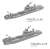 海上自衛隊 YO25号 490t型油船A (プラモデル) その他の画像3