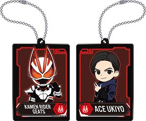 Kamen Rider Geats Acrylic Key Ring Ace Ukiyo & Kamen Rider Geats (Anime Toy)