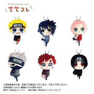 Naruto: Shippuden Tete Colle (Set of 6) (Anime Toy)