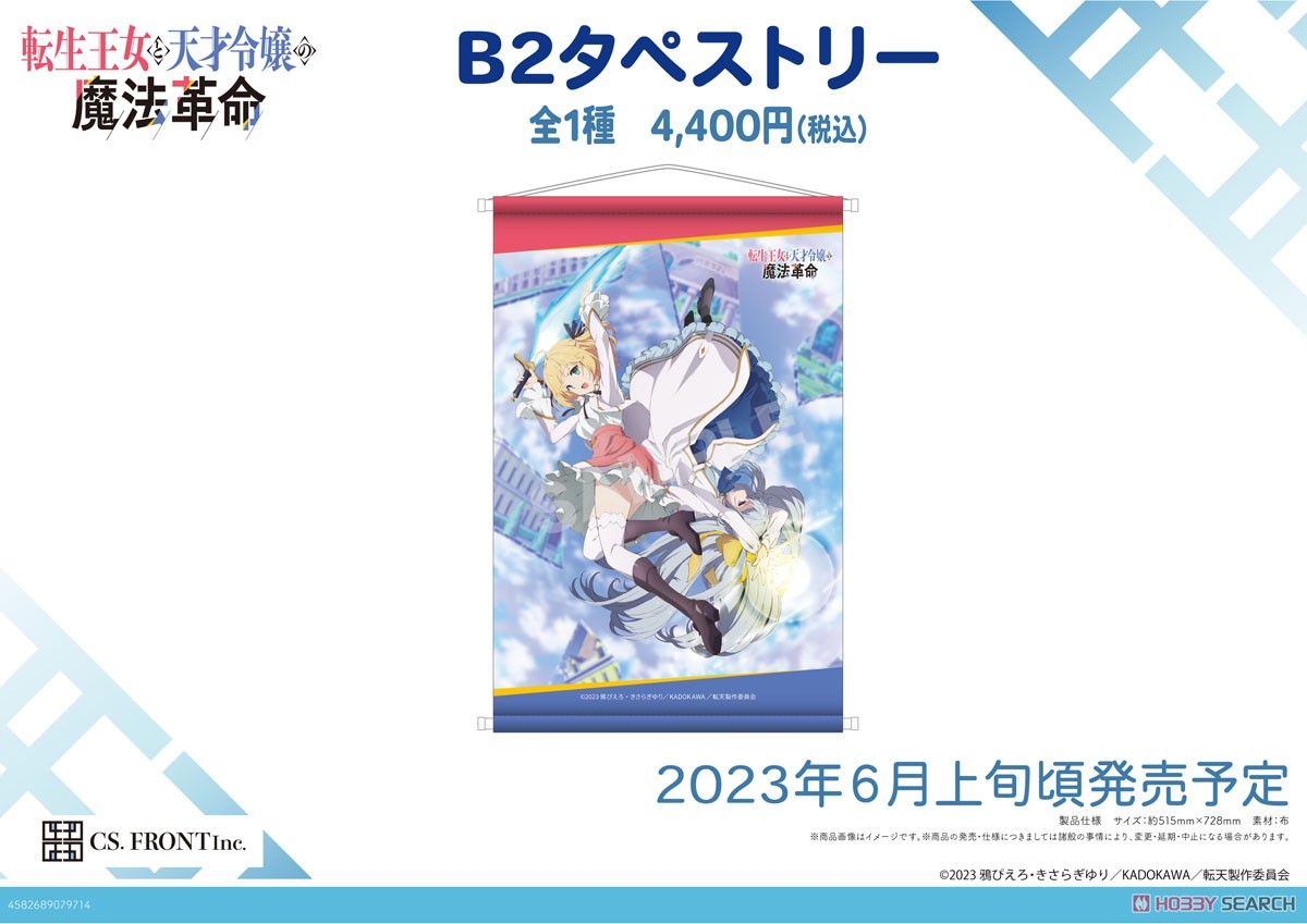 The Magical Re Vol. ution of the Reincarnated Princess and the Genius Young Lady B2 Tapestry 01 Teaser Visual (Anime Toy) その他の画像1