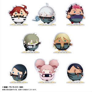 Mobile Suit Gundam: The Witch from Mercury Fuwakororin Acrylic Stand (Set of 8) (Anime Toy)