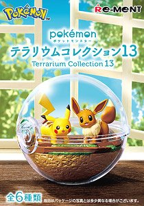 Pokemon Terrarium Collection 13 (Set of 6) (Anime Toy)