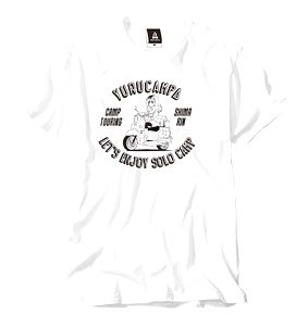 ゆるキャン△ キャンプツーリング Tシャツ ホワイト XL (キャラクターグッズ)