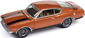 1969 プリムス バラクーダ ブロンズファイヤー (ミニカー)