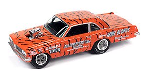 1963 ポンティアック テンペスト アーニー･ザ･ファーマー オレンジ/タイガーストライプ (ミニカー)