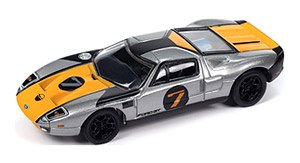 2005 フォード GT #7 ガンメタル/オレンジ (ミニカー)