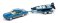 1980 Chevy Monte Carlo w/Bass Boat Bright Blue / Blue (Diecast Car) 商品画像1 Thumbnail