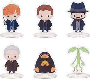 Fantastic Beasts Acrylic Key Ring w/Stand Collection (Set of 6) (Anime Toy)