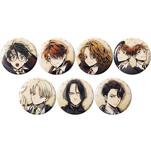 Harry Potter Can Badge Collection (Set of 7) (Anime Toy)