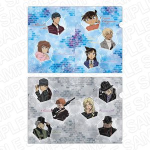Detective Conan Clear File Set Snow Ver. (Anime Toy)