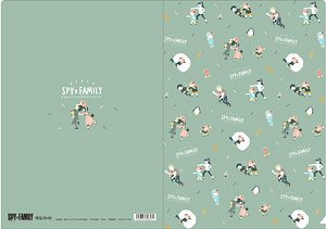 Spy x Family Clear File Yuru-Palette Green (Anime Toy)