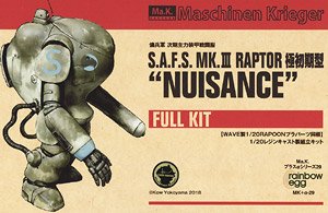 Raptor Very Early Type `Nuisance` (Full Kit) (Plastic model)