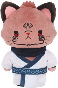 Jujutsu Kaisen with Cat Plush Key Ring w/Eyemask Sukuna (Anime Toy)