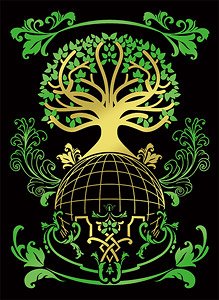 ブロッコリーモノクロームスリーブプレミアム 「世界樹ユグドラシル」 (カードスリーブ)