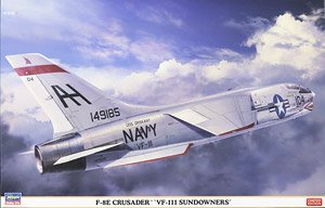 F-8E クルーセイダー `VF-111 サンダウナーズ` (プラモデル)
