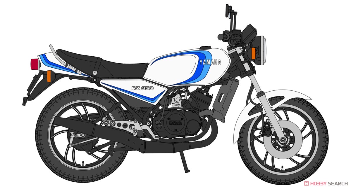 Yamaha RZ350 (4U0) (1981) (Model Car) Color1