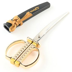 日本刀はさみ 金龍モデル (掛け台付き) (工具)