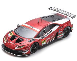 Gran Seed Lamborghini GT3 No.87 JLOC GT300 SUPER GT 2021 Kosuke Matsuura - Natsu Sakaguchi (ミニカー)