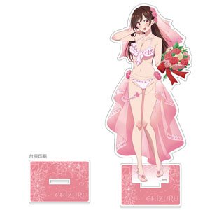 [彼女、お借りします] 特大アクリルスタンド (水原千鶴/ウエディング水着) (キャラクターグッズ)