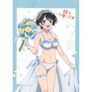 [彼女、お借りします] B2タペストリー (更科瑠夏/ウエディング水着) (キャラクターグッズ)