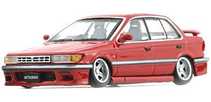 三菱 ランサー Gti 1988 レッド RHD (ミニカー)
